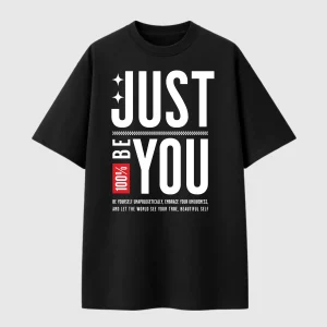 Just Be You Oversized Drop Shoulder T-Shirt