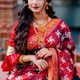 Puja Theme Saree